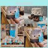 Jc Tea Bag Plushie With Pp Cotton Filling For Gift And Home Decor