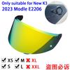 Visiera per casco per NUOVO AGV K3(E2206) Visiera Schermo Scudo Occhiali Schermo Mica Accessori per Casco da Moto