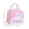 Lunch Bag Cute Cartoon Animal Pattern Waterproof Large Capacity Portable Thermal Insulation Lunch Box Bag for Women Men