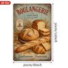 Boulangerie Metal Sign 8x12 Inch French Bakery Decor