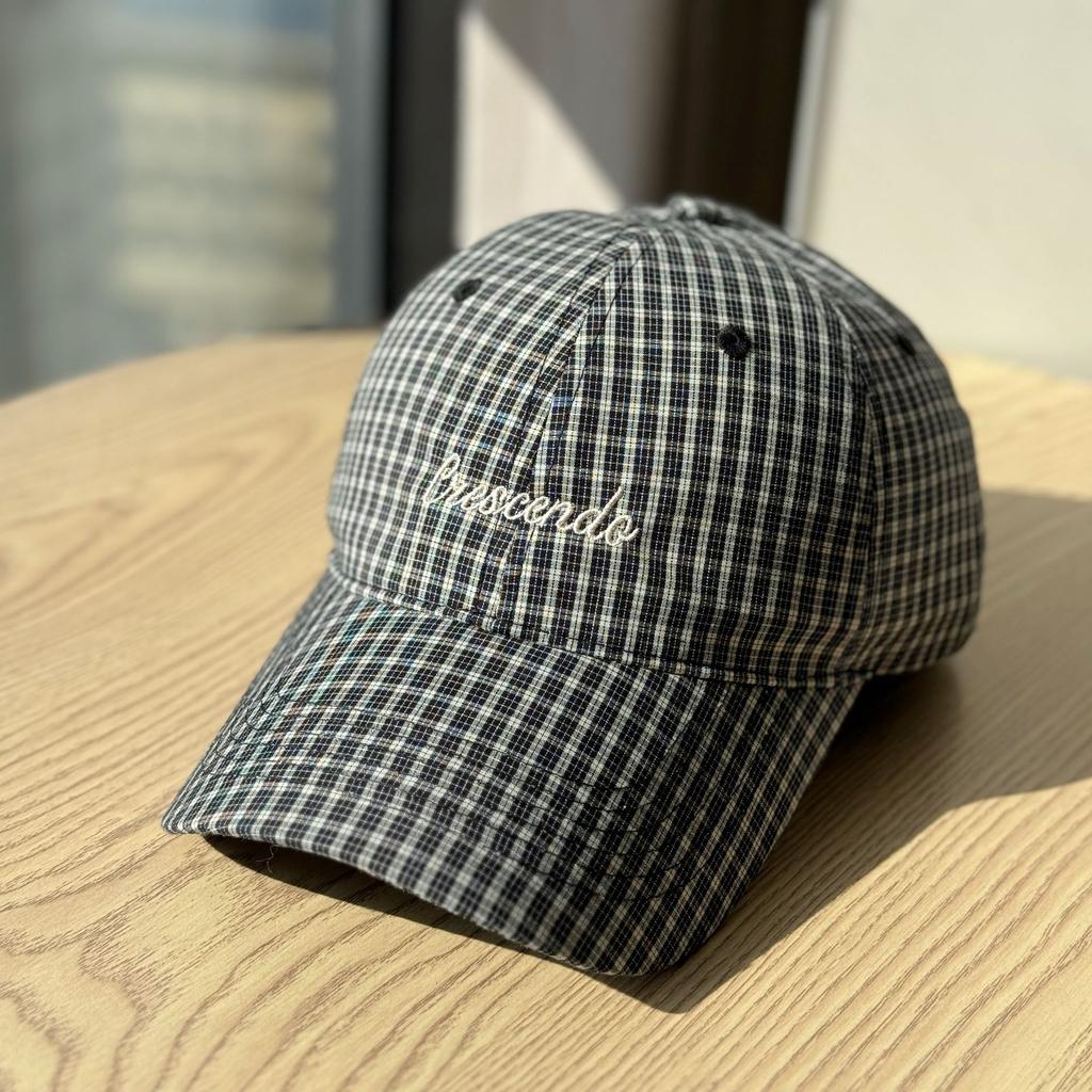 Hochwertige neue karierte Kappen mit Buchstabenstickerei für Herren und Damen, vielseitige Baseballkappen mit breiter Krempe und weichem Oberteil zeigen einen kleinen Trend