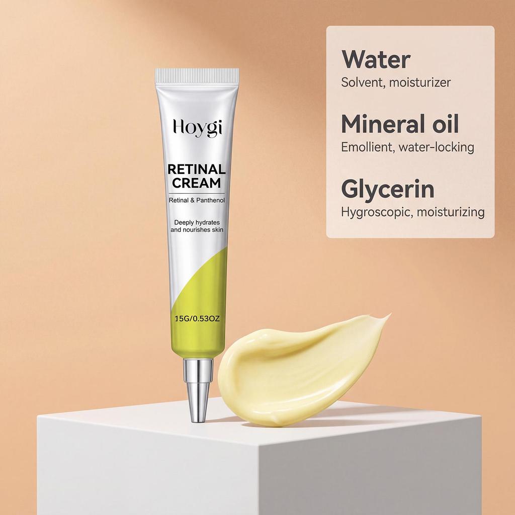 Hoygi Daily Facial Moisturizing Cream Moisturizing and Refreshing Texture, Nourishing and Delicate Facial Skin Basic Skin Care Products 15g