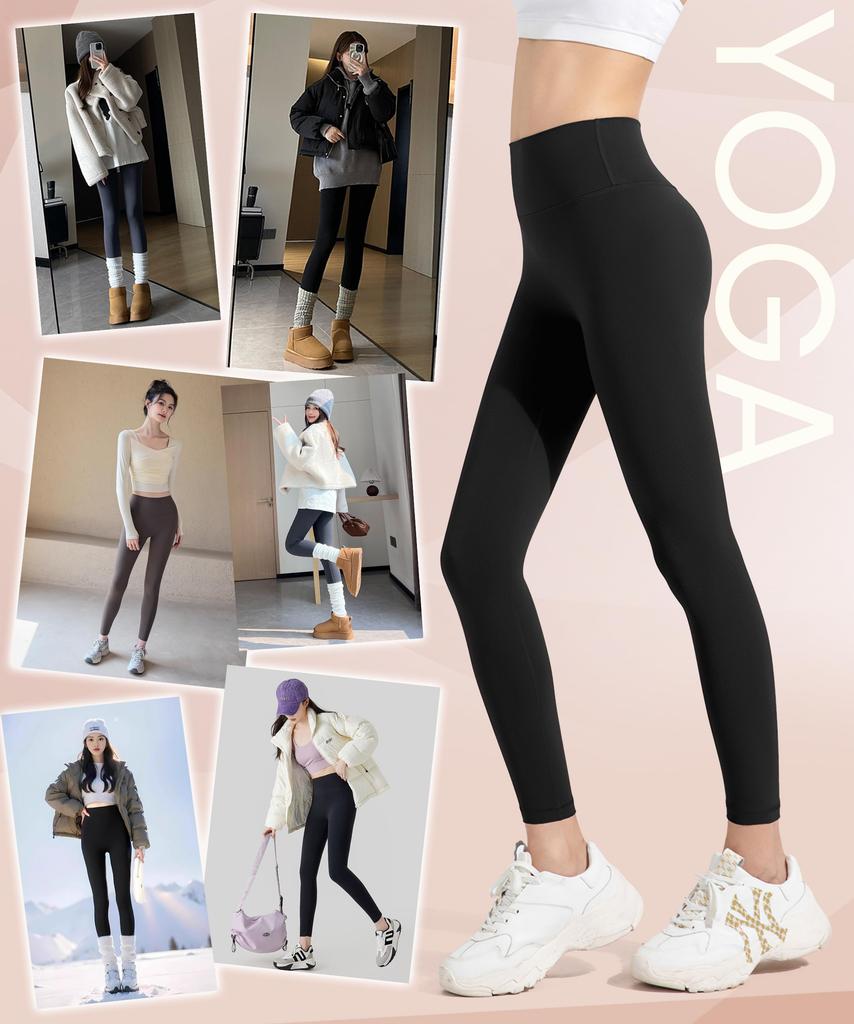 Tophana Yoga Pants by Yoga and Comfortable Feeling for Beautiful Legs and Yoga Sports Perfect for Hot and Everyday Wear Dark Women's [Supervised