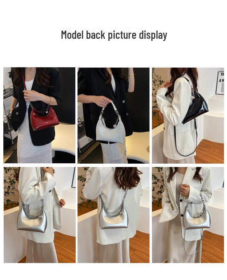 Luxury Women's Autumn 2024 Fashion Dumpling Shoulder & Handheld Commuting Bag
