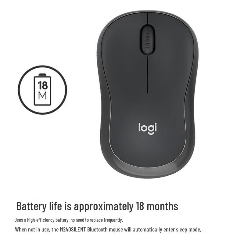 Logitech M240 Silent Bluetooth Mouse