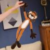 Peluche di animali della giungla della foresta di peluche, carino leone tigre leopardo scimmia coniglio giraffa elefante volpe bambola regalo di compleanno per bambini