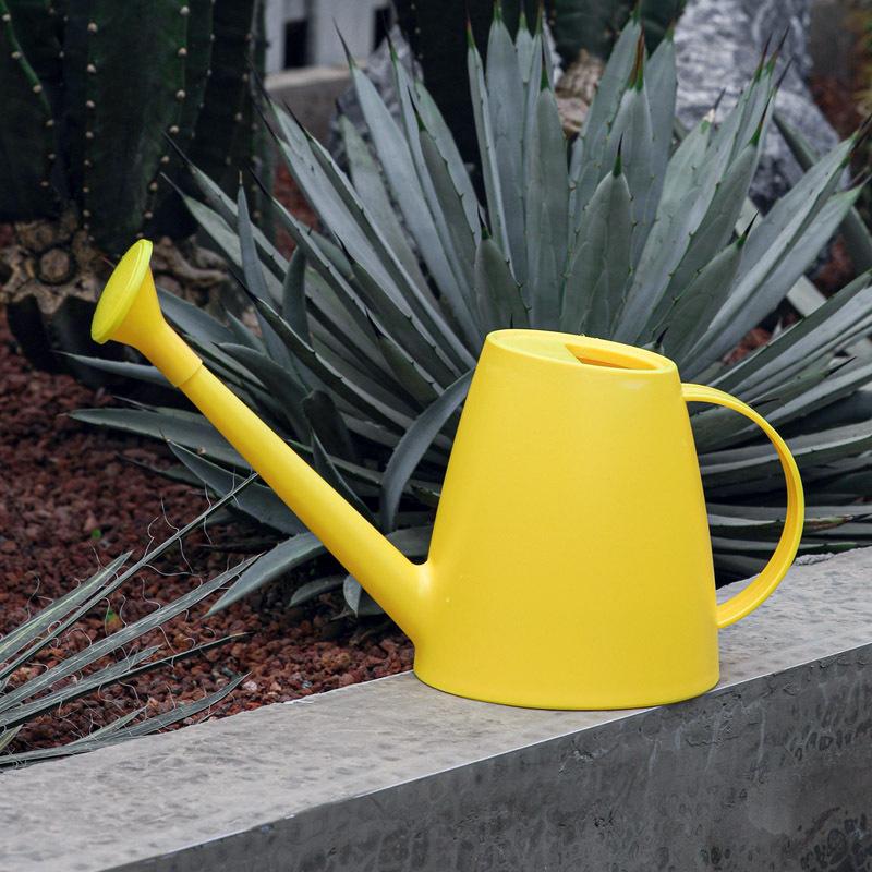 A Plastic Long Spout Watering Can Is The Ideal Garden Watering Tool for Watering Flowers and Plants Both Indoors and Outdoors