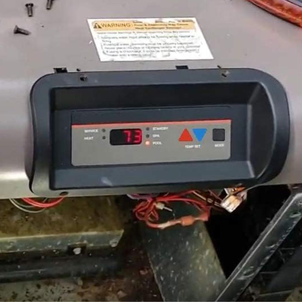 FDXLBKP1930 Pool Heater Control Panel Keypad Membrane Switch For H & H FD Series