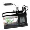 Fish   Clock Multifunctional USB Ecological Lamp Desktop Fish   Aquarium Calendar for   Bedroom