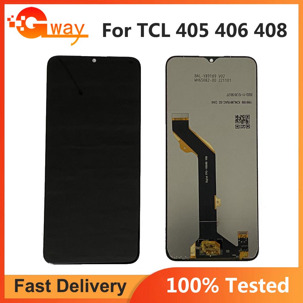 LCD Screen and Digitizer Full Assembly For TCL 405 T506D TCL 406 T506K TCL 408 T507