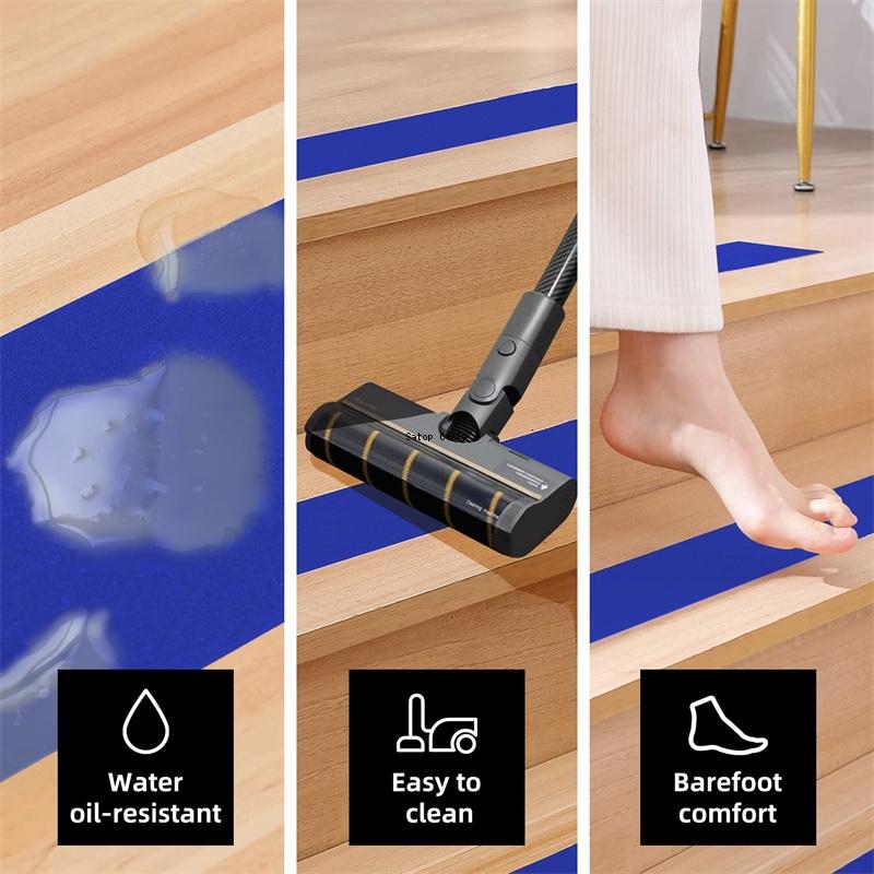 Blue Anti-Slip Safety Grit Non-Slip Tape Highest Traction 5cm*5m Strip For Step Outdoor Indoor Waterproof Stair Non Skid Treads