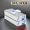 Aimant Néodyme Bloc Super Puissant 20x10x4-5mm Avec adhésif double-face Aimant N35 Aimants Magnétiques Permanents Forts