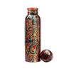 Water Bottle with Advanced Leak Proof Protection and Joint Less, Ayurveda and Yoga Health Benefits. (1000ml, 1Unit) With Lacqure Coating (Pack of 1)