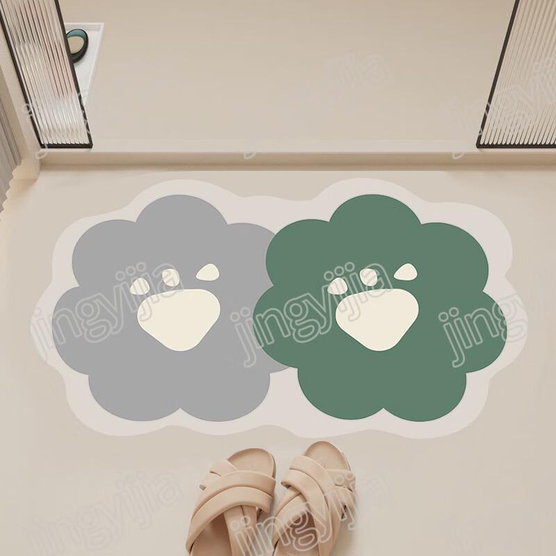 Soft Diatomite Absorbent Bath Mat - Garland Series