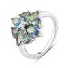 Silver Ring with Mystic Topaz 3.6ct (2118633) 4.03 Gr. 925 Samples