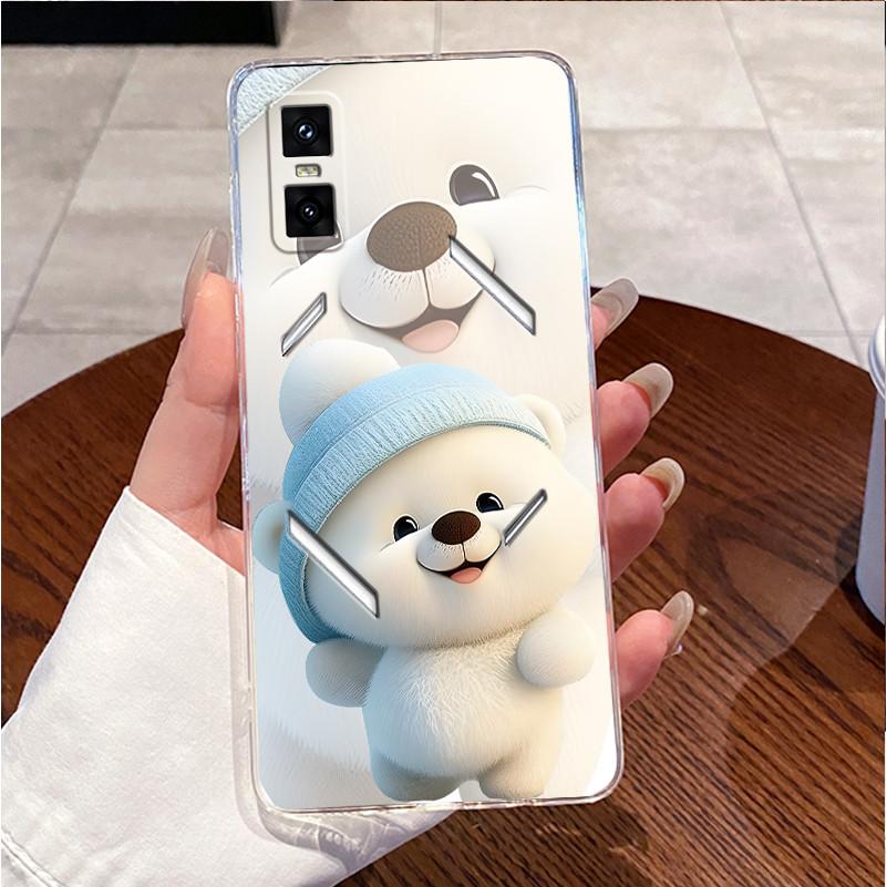 For Infinix GT 30 Pro X6873 Phone Case Infinix GT 30 Pro Cover Clear Silicone Cute Love Rabbit Cartoon Luxury Funny Cool Casing
