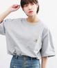 Carhartt Short Sleeve Pocket Heather Size L Men's T-Shirt, CTK87, Gray,