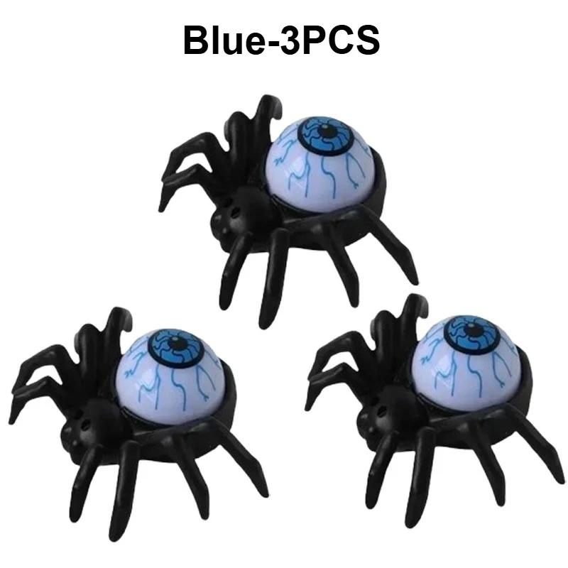 1-5PCS Halloween LED Eyeball Candle Lamp with Spider Design Glowing Pumpkin Light for Party Atmosphere Decoration Prop Spooky