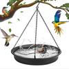 Outdoor Hanging Tray Bird Bath Tray Firm Chain Tray Strong Burden Capacity Gardening Exterior Decoration