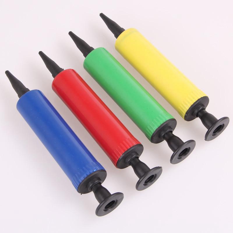 

Plastic Inflator Portable Durable Random Color Hand Held Party Balloon Pump
