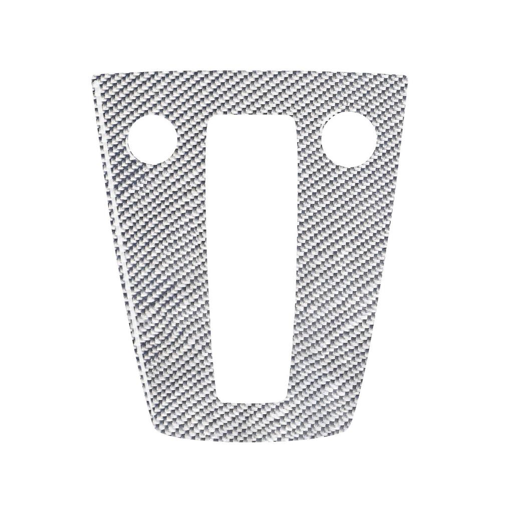 Kohlefaser-Getriebepanel Klebefolie Abdeckung Armaturenbrett Aufkleber Verbessert die Kabinenästhetik für den Schalthebelbereich