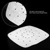 7.5in Perforated     Paper Liners for   Fryer Cooking Steaming(White)