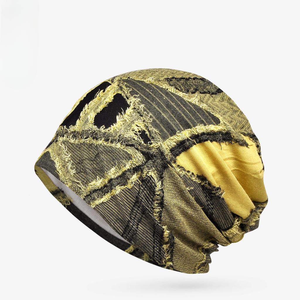 Solid Color Cotton Couple Headgear Stacking Hat