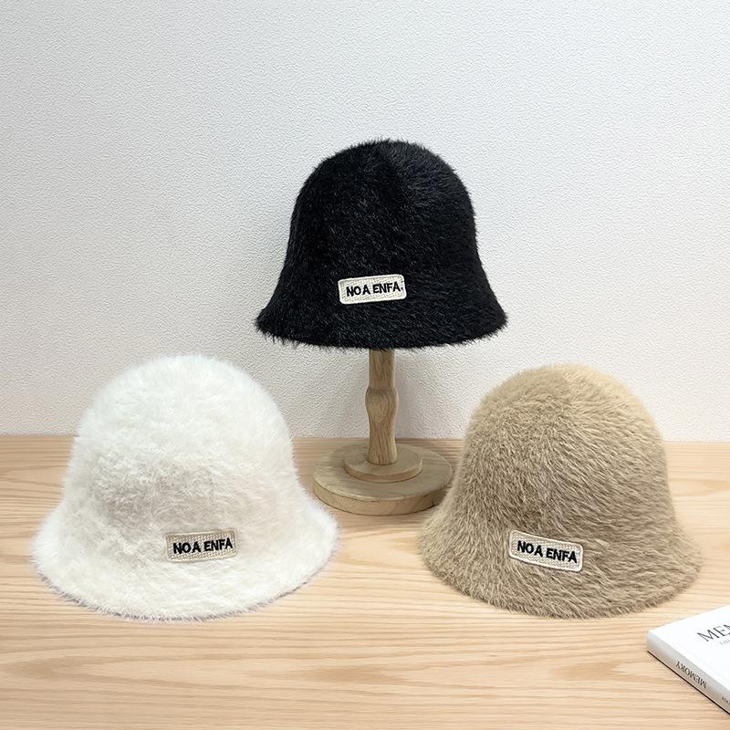 Korean Version Fisherman Hat for Women Autumn and Winter Warm and Cold Resistant Foldable Hat