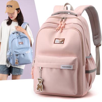New Style of Junior High School Students and Primary School Students  Lightweight Campus Backpack Large Capacity Backpack