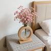 Home Decoration Hydroponic Flower Pot Wooden Small Glass Vase Decorative Vase  Desktop Decor