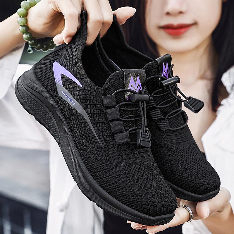 Women's shoes sneakers soft-soled casual shoes soft-soled comfortable running shoes breathable mesh shoes