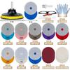 20 Pack 4 Inch Diamond Polishing Pads, Granite Polishing Pads Kit With 5/8''-11 Backer Pad, 50-6000 Grit Wet/Dry Polishing Pads For Marble, Concrete,