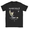 T-shirt unisexe à manches courtes et col rond en coton Impressionnante Silent Hill Chiné