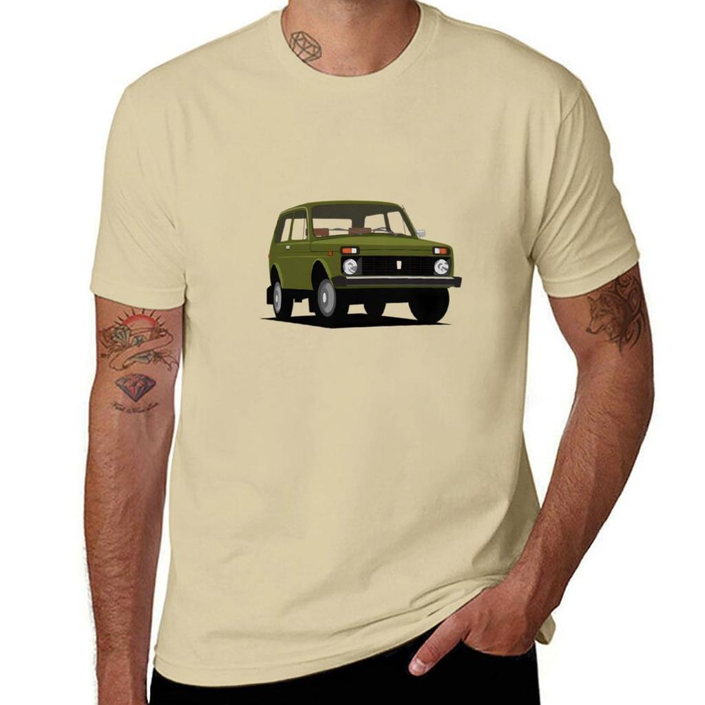 Lada Niva T TShirt Shirts Graphic Tees Heavyweights Quick Drying Cute Clothes Funny T Shirts for Unisex