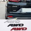 Car four-wheel drive logo stickers AWD car logo body stickers 3D modified metal stickers Internet celebrity creative AWD decorative tail box stickers