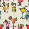 Outdoor Dekostoffe Oxford - Motiv Cocktail | Dx8717