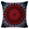 Cuscino da divano da comodino Mandala Boemo Copricuscino in lino vintage americano