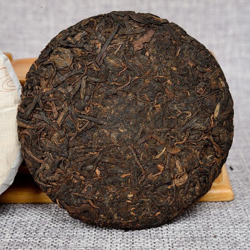 Pu'er Tea Leaves 100g Ripe Tea Cake Bai Ling Golden Bud Ripe Tea Cake