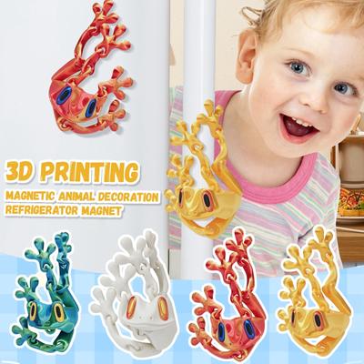 Drukarka 3D Lodówka z przyciąganiem magnetycznym na ozdoby i zabawki płazów
