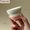 71ml Gradient Shadow Powder Teacup Boutique Tea Bowl Single Cups Tea-tasting Meditation Cup Chazhan Master Cups Tea Services