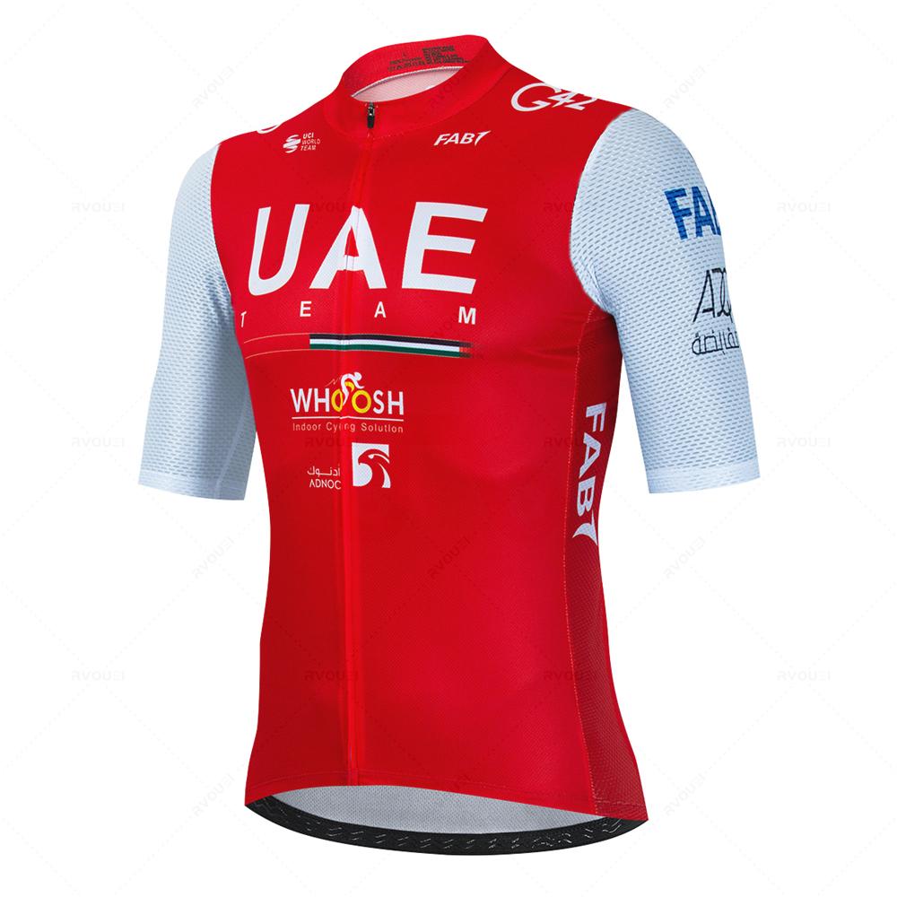 2026 Uae Cycling Jersey Set MTB Uniform Bike Clothing Summer Breathable Bicycle Shirt Ropa Ciclismo Bib Pants Maillot Ciclismo