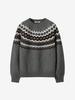Luvm Nordic Knit Pullover_Melange Gray