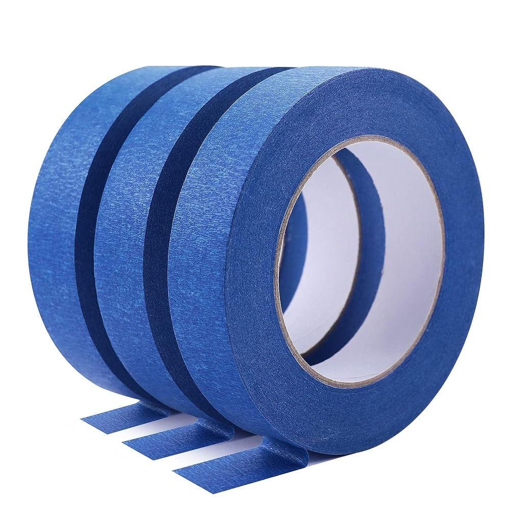 Multi Size Blue Painters Tape Blue Car Decor Sticker DIY Craft Clean Release Paper  Decor Craft