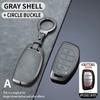 Zinc Alloy + Leather Car Key Case Cover For Hyundai Ix25 Ix35 Ix45 Tucson Sonata Rena Creta Verna Solaris Mistra Elantra Accent