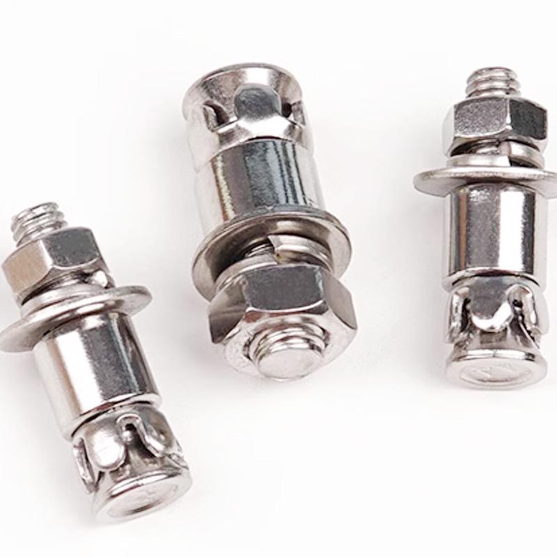 304 Stainless Steel Shockproof Percussion Back Bolt Screw for Curtain Wall & Marble, M6/M8