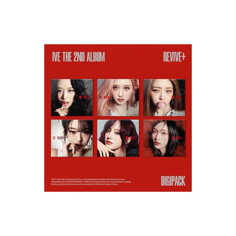 IVE THE 2ND ALBUM [REVIVE+] (Digipack Ver.) (Korean Edition) [Regular Imported Edition]