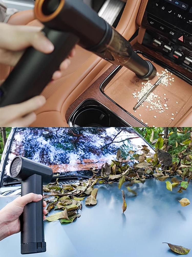 785W Super Large Turbofan Handheld Violent Fan Turbo Wind Speed Over 85000RPM&900g Stepless Speed Regulation Car Water Blower