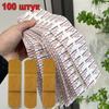 100/200PCS Waterproof Breathable Adhesive Bandages, Sterile Wound Care Plasters for Cuts, Scrapes, Blisters and Minor Injuries
