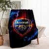 Coperta Stampata Arsenal F.C. - Morbida e Confortevole, per Camera da Letto, Viaggio, Divano, Decorazione Casa - Regalo di Compleanno Natale per Amico