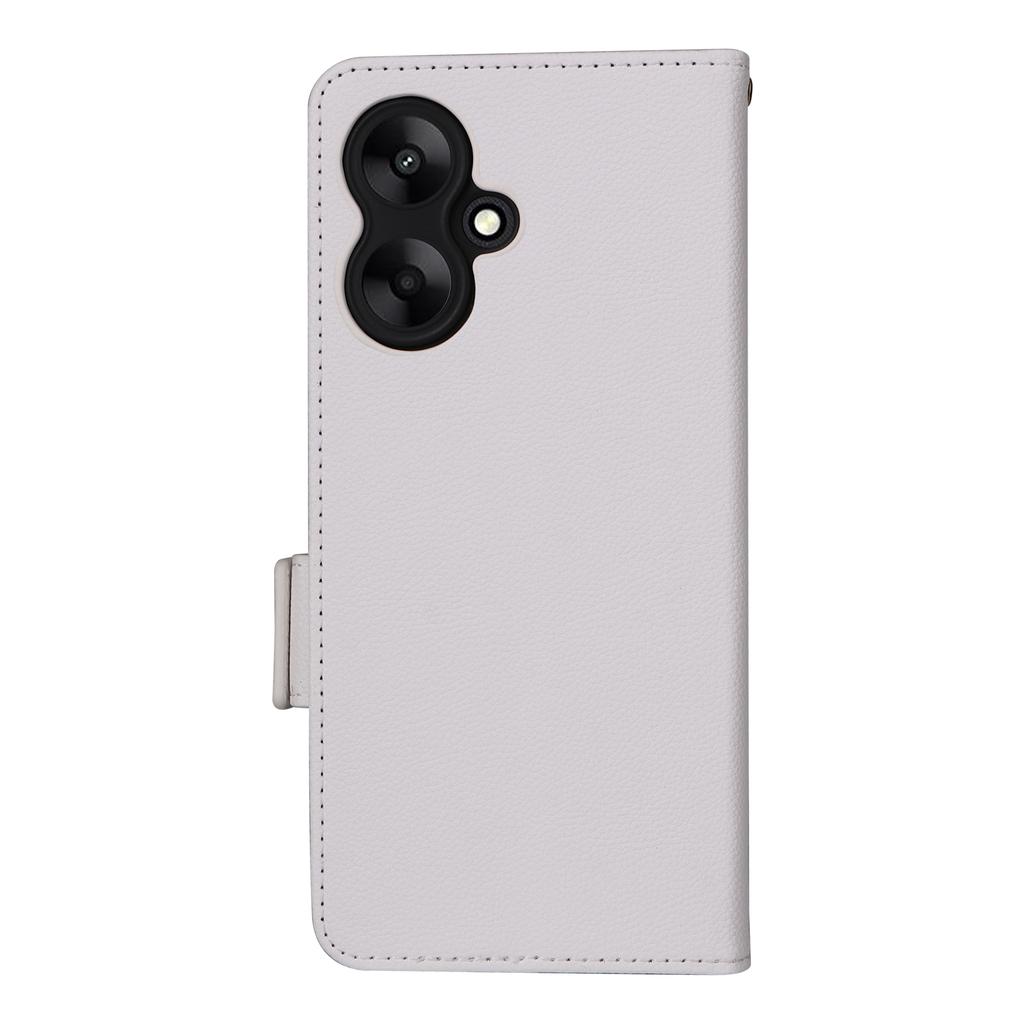 For Xiaomi Redmi 13C 5G/Redmi 13R 5G/Poco M6 5G Case with Wrist Strap Leather Cell Phone Cover